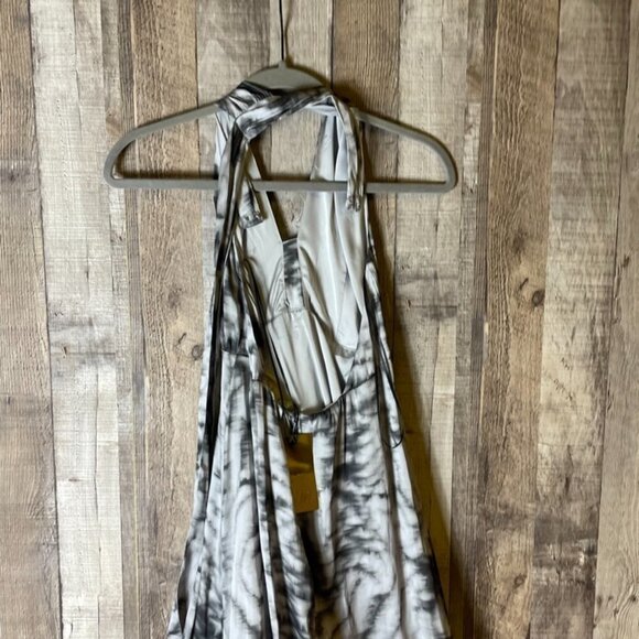 H&M Gold Label Tie Back Halter Maxi Dress NWT - Picture 5 of 7